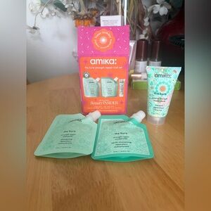 Amika The Kure Strength Repair Trial Set/SBI/ 3pc travel size set, BNIB, New